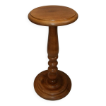 Guridon sellette console meuble bois massif porte plante
