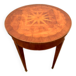 Guridon de style louis xvi en placage de bois de rose xx sicle