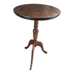 Guridon table console bois pieds tripode bois dp 052307