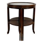 Guridon / tables gigognes transformable en 2 tables d'appoints, art nouveau, france, 1910