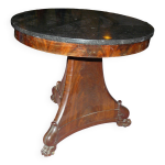 Guridon tripode poque restauration dbut xixe