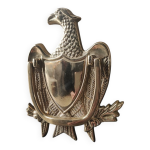 Heurtoir de porte / aigle royal am�ricain. en laiton massif. dim 15 x 10