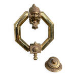 Heurtoir de porte hexagonale moderniste