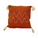 Housse de coussin bohème zak terracotta Housse de coussin bohème zak terracotta
