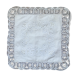 Housse de coussin brodée 31x31cm Housse de coussin brodée 31x31cm