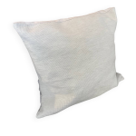 Housse de coussin coton grge 40x40 cm