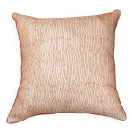 Housse coussin indien en soie brodée main beige rouge Housse coussin indien en soie brodée main beige rouge