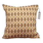 Housse de coussin motif géométrique ambre - 50 x 50 Housse de coussin motif géométrique ambre - 50 x 50