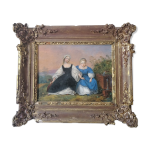 Huile sur toile ancienne Huile sur toile ancienne