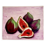 Huile sur toile ��les figues��