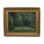 Huile sur toile - pont