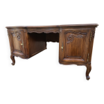 Immense bureau de notaire noyer