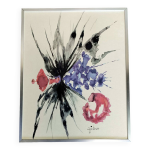 Impression, aquarelle sur papier gibor