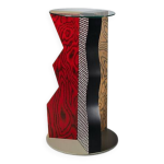 Ivory sottsass memphis table sellette