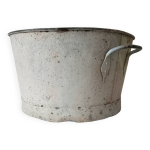 Jardini�re bassine ancienne en zinc