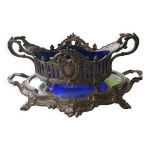 Jardinière ou coupe de fruit métal argenté Jardinière ou coupe de fruit métal argenté