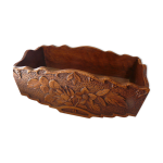 Jardinire d'intrieur de table en bois art dco