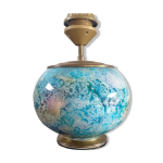 Jean - nol bouillet - vase boule en mail laqu