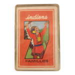 Jeu de 7 familles vintage  les indiens  ann�es 70