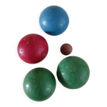 Jeu de boules en bois