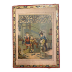 Jeu de cubes en bois xixeme