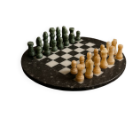 Jeux d chec en marbre et onyx