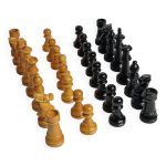 Jeu d échecs staunton en bois laqué roi 10 cm el corte inglés Jeu d échecs staunton en bois laqué roi 10 cm el corte inglés