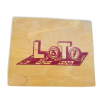 Jeu de loto complet dans sa boite en bois vintage