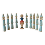 Jeu de quilles anciennes