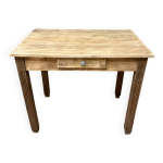 Joli bureau ancien bois brut