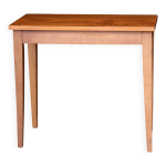 Jolie table basse vintage, ou table d'appoint dite bout de canap�, en acajo