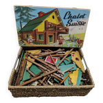 Jouet en bois pour chalet suisse / jeujura vintage Jouet en bois pour chalet suisse / jeujura vintage