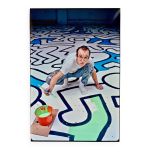 Keith haring au palladium - new - york 1985 photo : bernard gotfryd