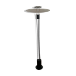 Lampadaire 3 - line par benny frandsen, danemark, ann�es 1980