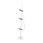 Lampadaire 3 spots et marbre d'alain richard dition disderot