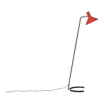 Lampadaire mod�le 8025 par j. j. m. hoogervorst pour anvia, pays - bas 1957