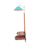 Lampadaire anglais avec tablette canne