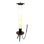 Lampadaire annes 50 en laiton