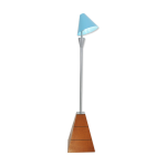 Lampadaire ann�e 90, base pyramidale
