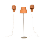 Lampadaire et appliques par hans agne jacobsson dbut des annes 1960