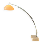 Lampadaire arc vintage de l're spatiale dans le style de guzzini