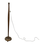 Lampadaire art dco fusel en chne massif, annes 30 40