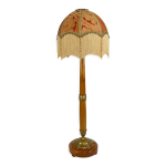 Lampadaire art nouveau en merisier par paul follot, circa 1920