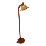 Lampadaire articule en pin scandinave annes 60