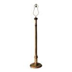 Lampadaire en bois dor