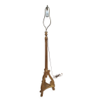 Lampadaire en bois dor style louis xvi