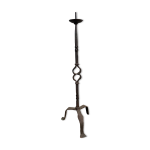 Lampadaire bougeoir fer forg brutalismes