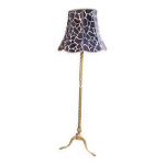 Lampadaire bronze et laiton italie 50