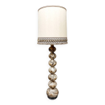 Lampadaire  bulles en cramique vintage ''tons de terre''