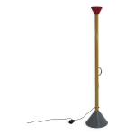 Lampadaire callimaco par ettore sottsass pour artemide, 1980